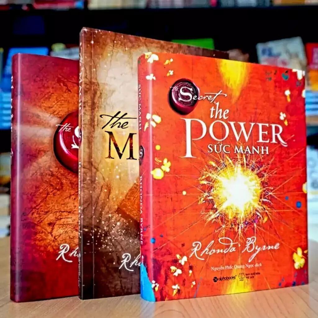 ComBo Sách 3 Cuốn Sách Bìa Cứng : The Magic, The Secret, The power