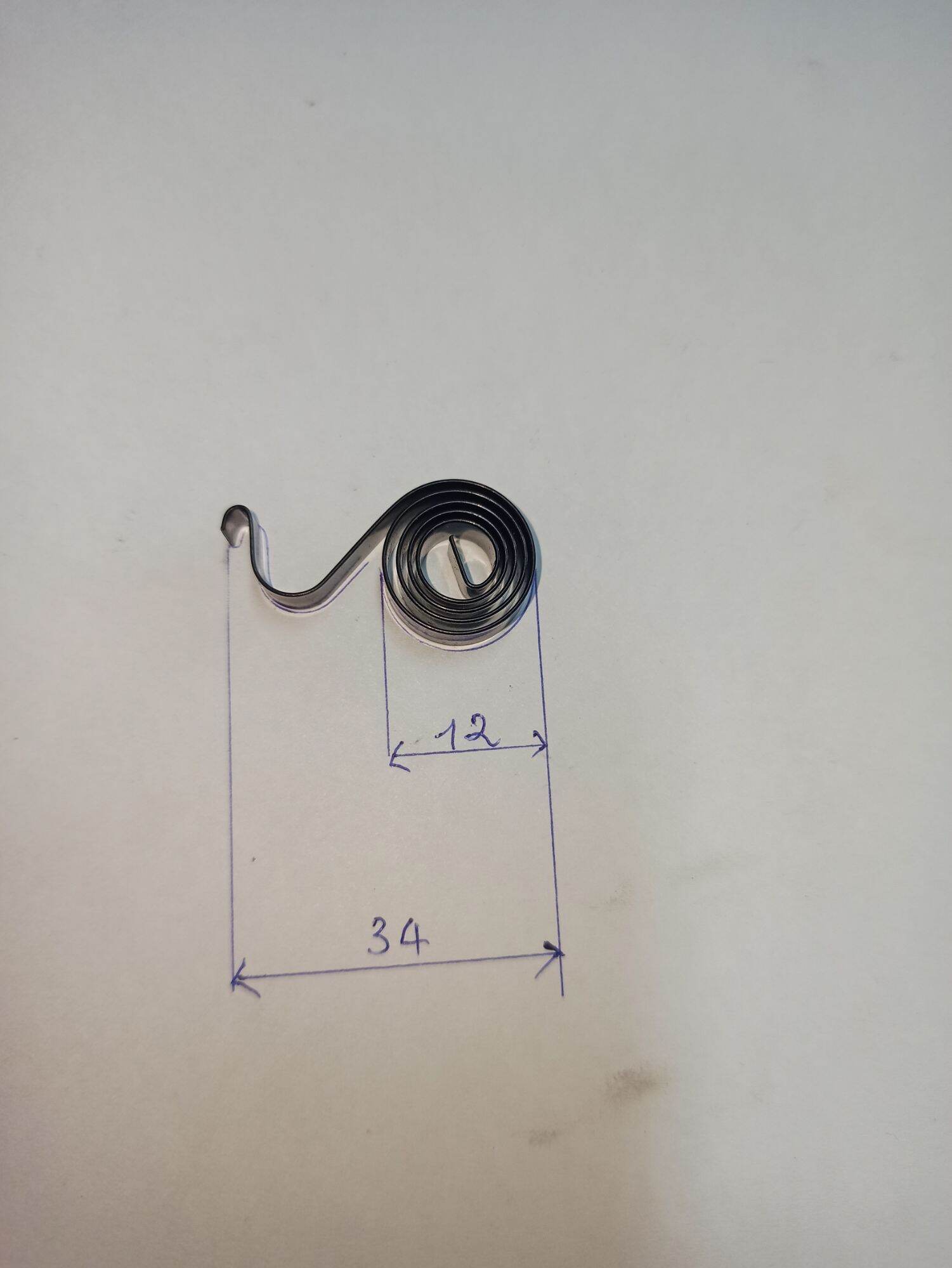 Lò xo giữ than motor điện Genie