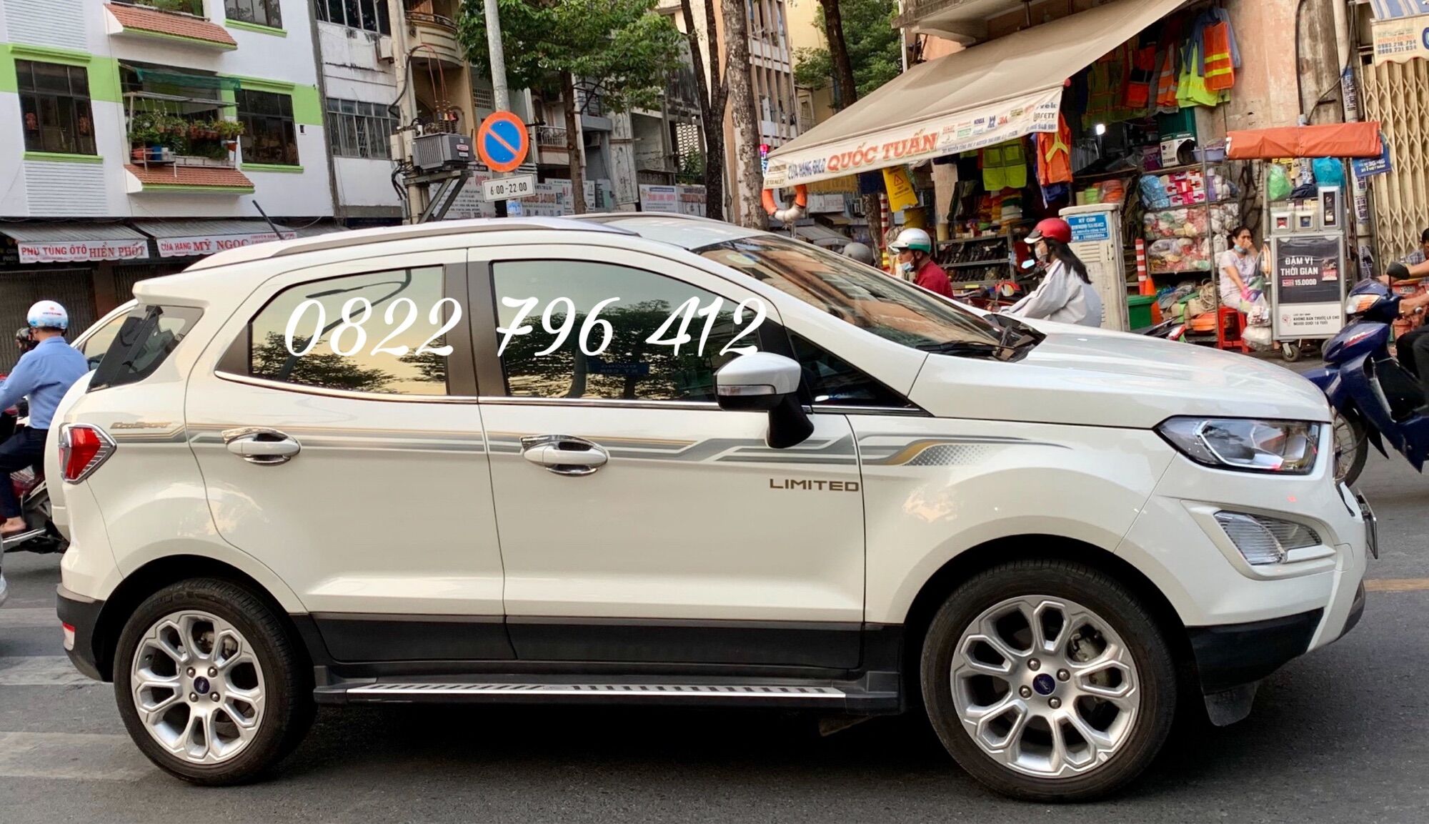 Tem dán sườn xe Eco sports theo xe đời mới.Tem dán xe EcoSports đời mới