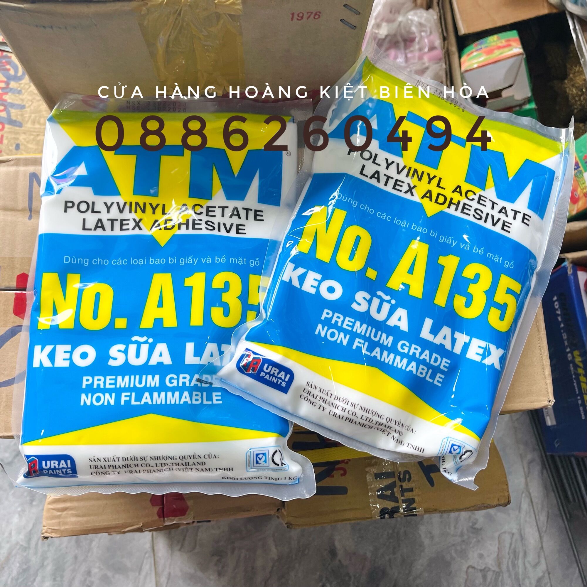 Keo sữa latex atm túi 1kg