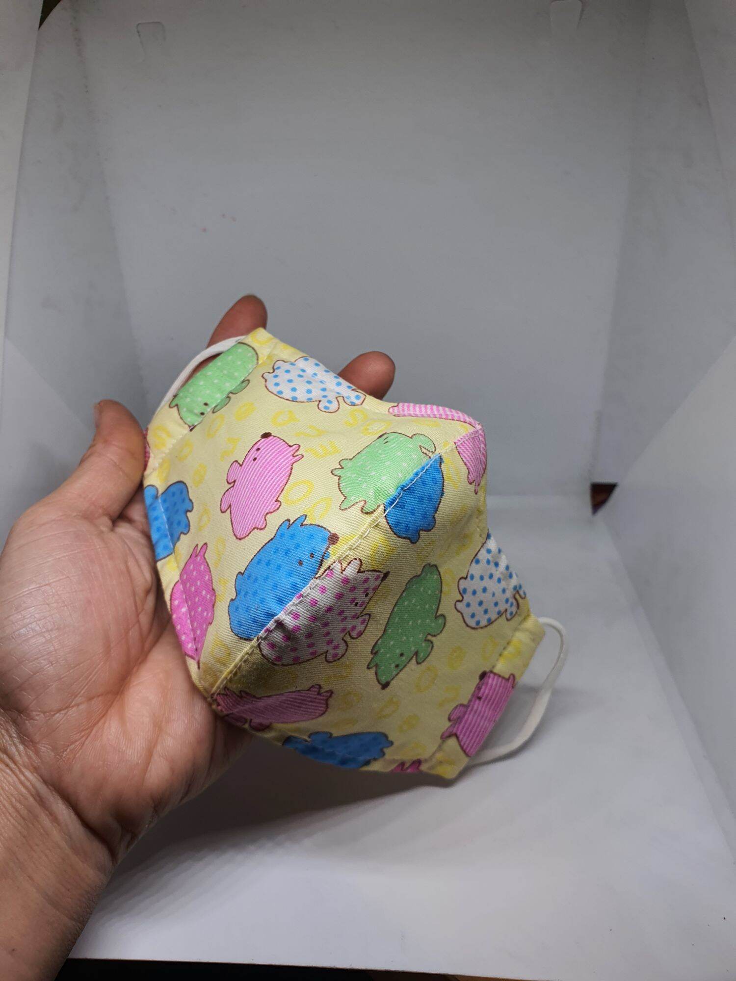 Khẩu trang vải trẻ em 3 lớp