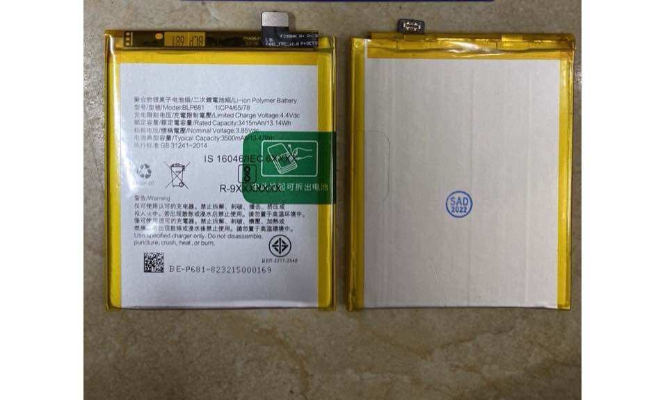 Pin zin oppo blp681 dùng cho f9 / r17 / reno / realme 2 pro