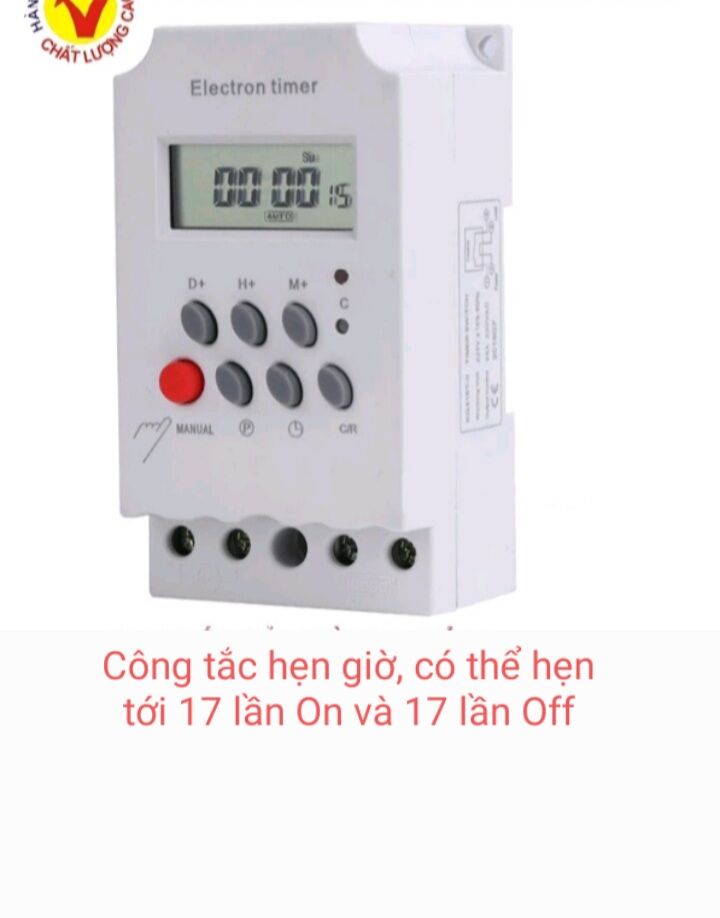 Công tắc hẹn giờ KG316T-II tắt mở tự động chuẩn công nghiệp 25A