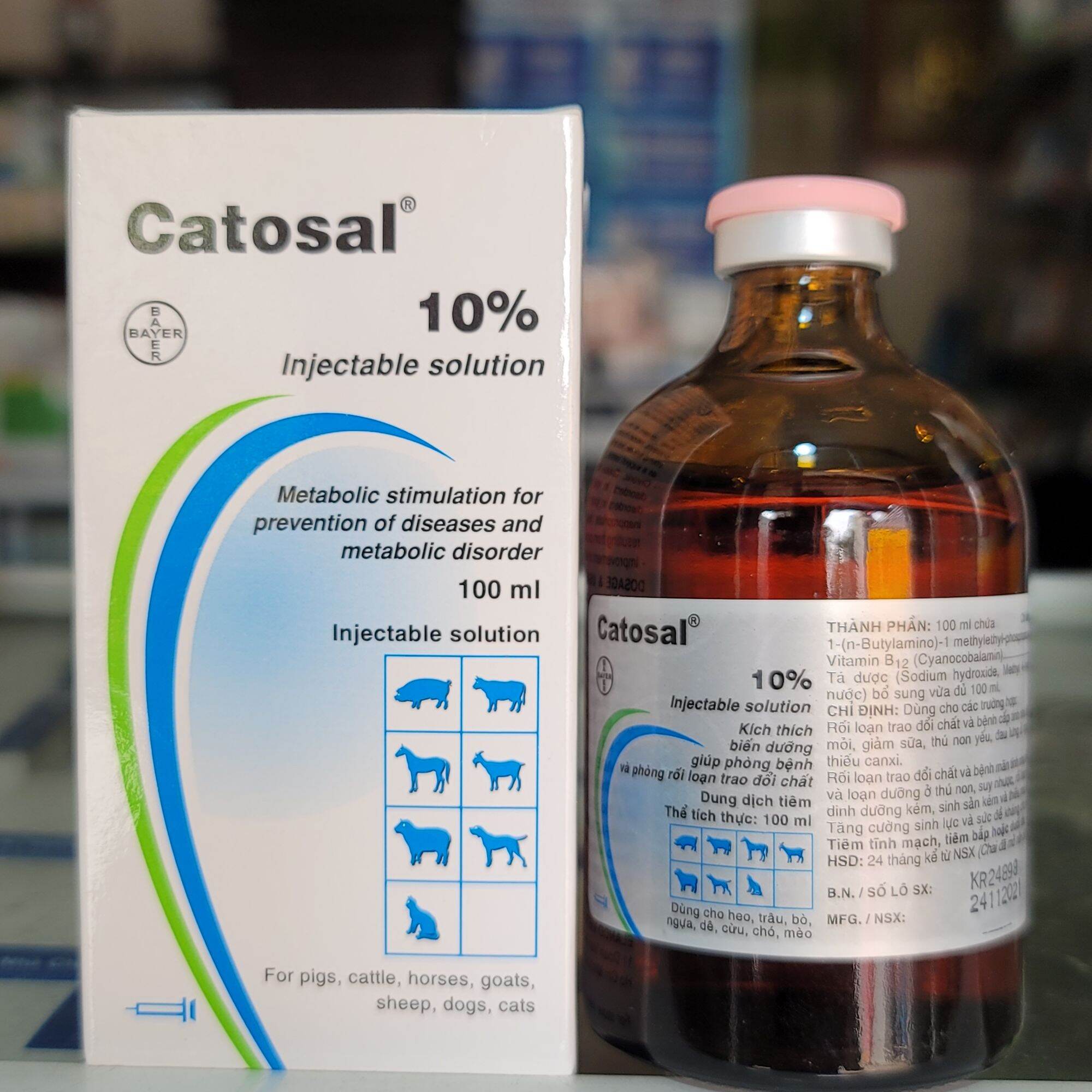 CATOSAL 100ml ( loại tốt) Bồi Bổ Cơ Thể, Kích Thích Biến Dưỡng Cho Thú Cưng