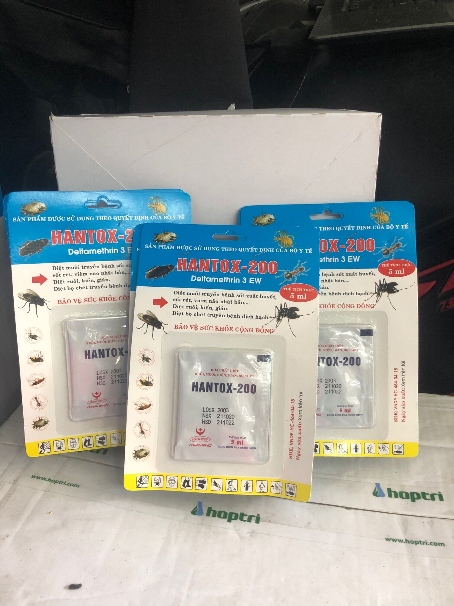 Combo 5 gói HANTOX - 200 chuyên diệt côn trùng