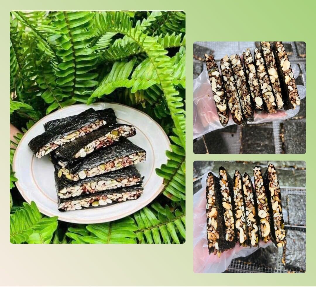 Bánh rong biển kẹp siêu hạt dinh dưỡng 1KG