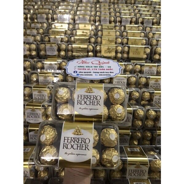 Socola Ferrero Rocher 200g 16v [ Hàng Đức Date t5 /2023 ]