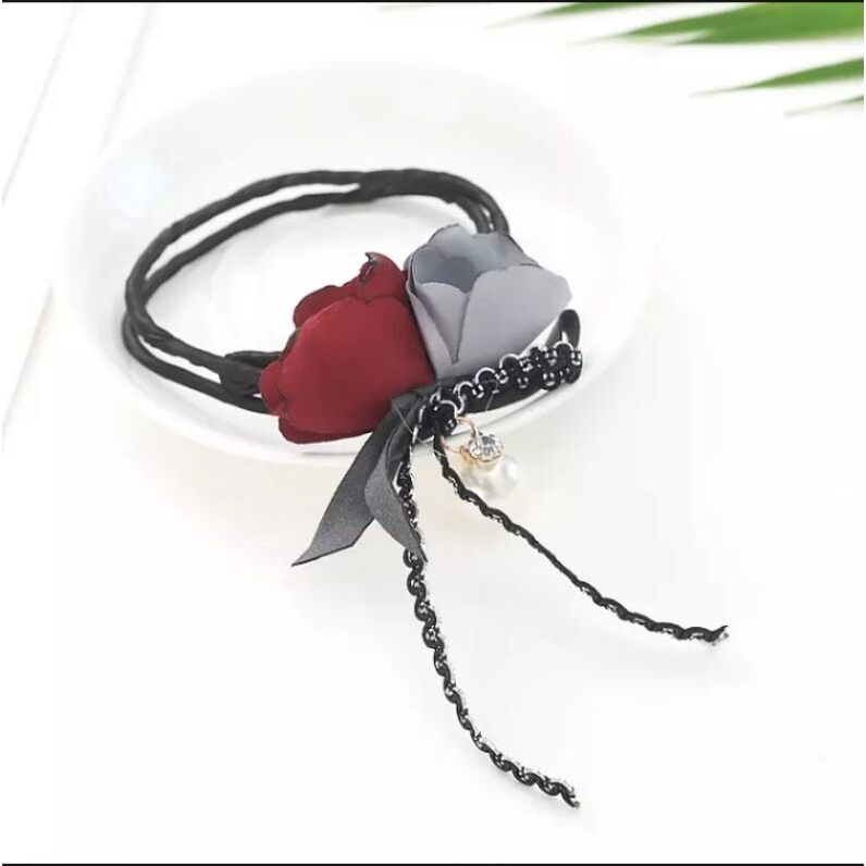 Thanh búi tóc dụng cụ quấn tóc hình hoa thời trang
