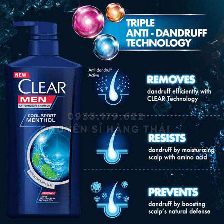Dầu Gội Clear Men