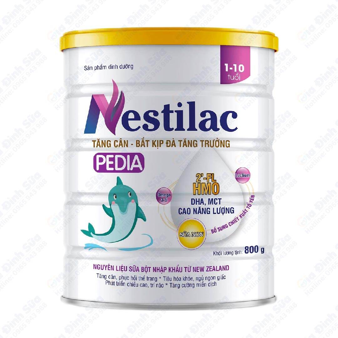 Sữa bột Nestilac Pedia lon 800g