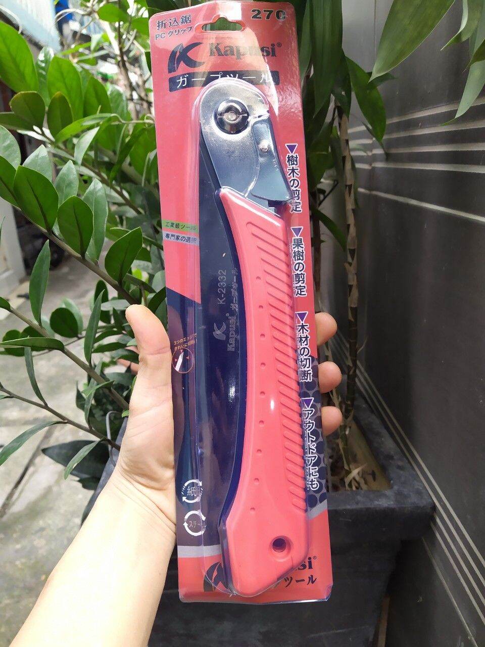 Cưa gỗ gập lưỡi Kapusi