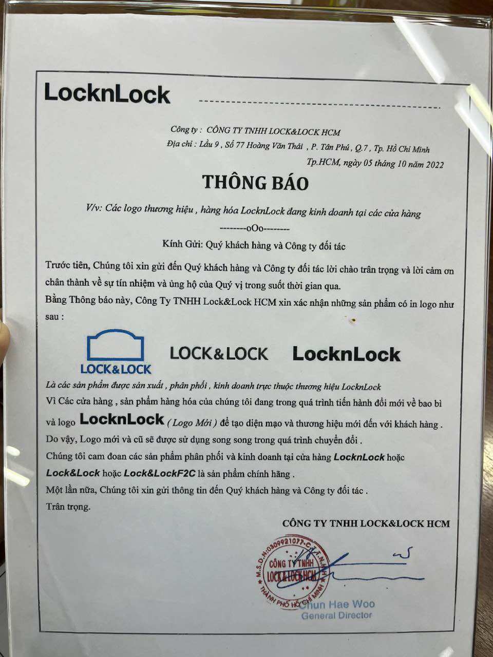 [HCM] Bình giữ nhiệt LOCK&LOCK EASY-TAKE 1000mL - LHC1439