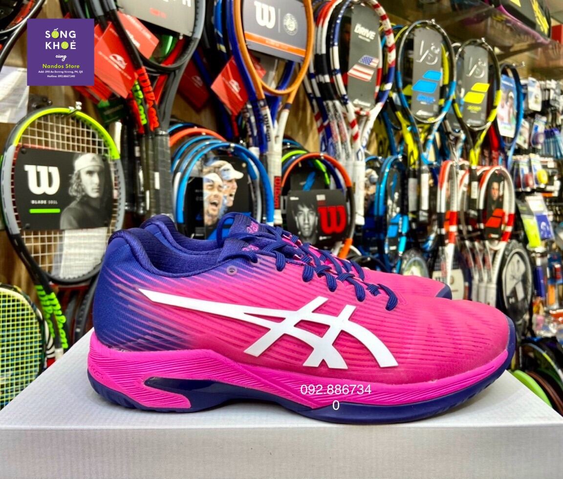 Nandos store-Giày tennis A.sics speed pink 2021