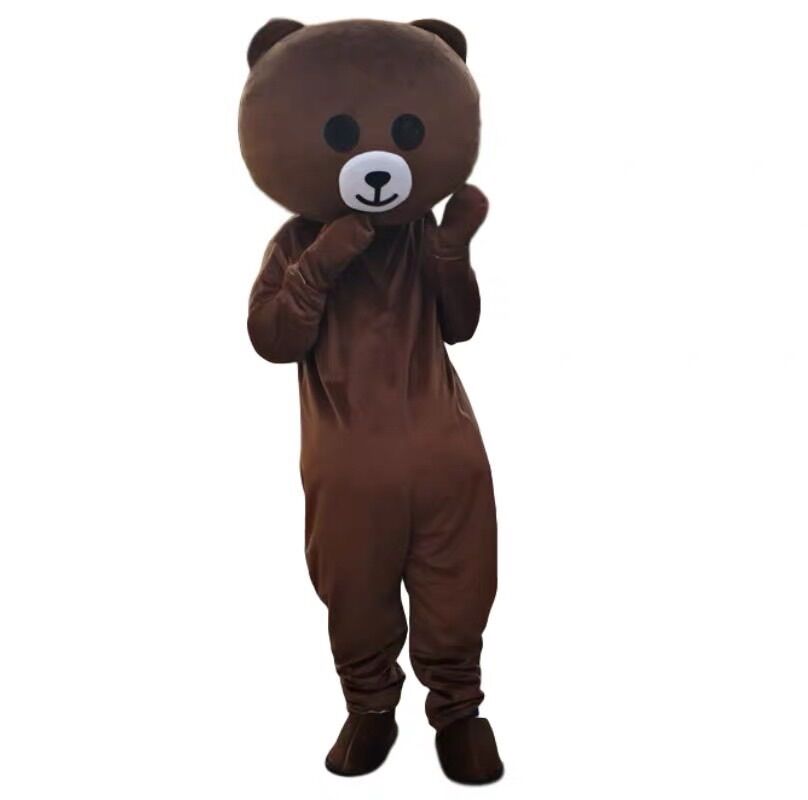 MASCOT BROWN GẤU LẦY đầu 35cm