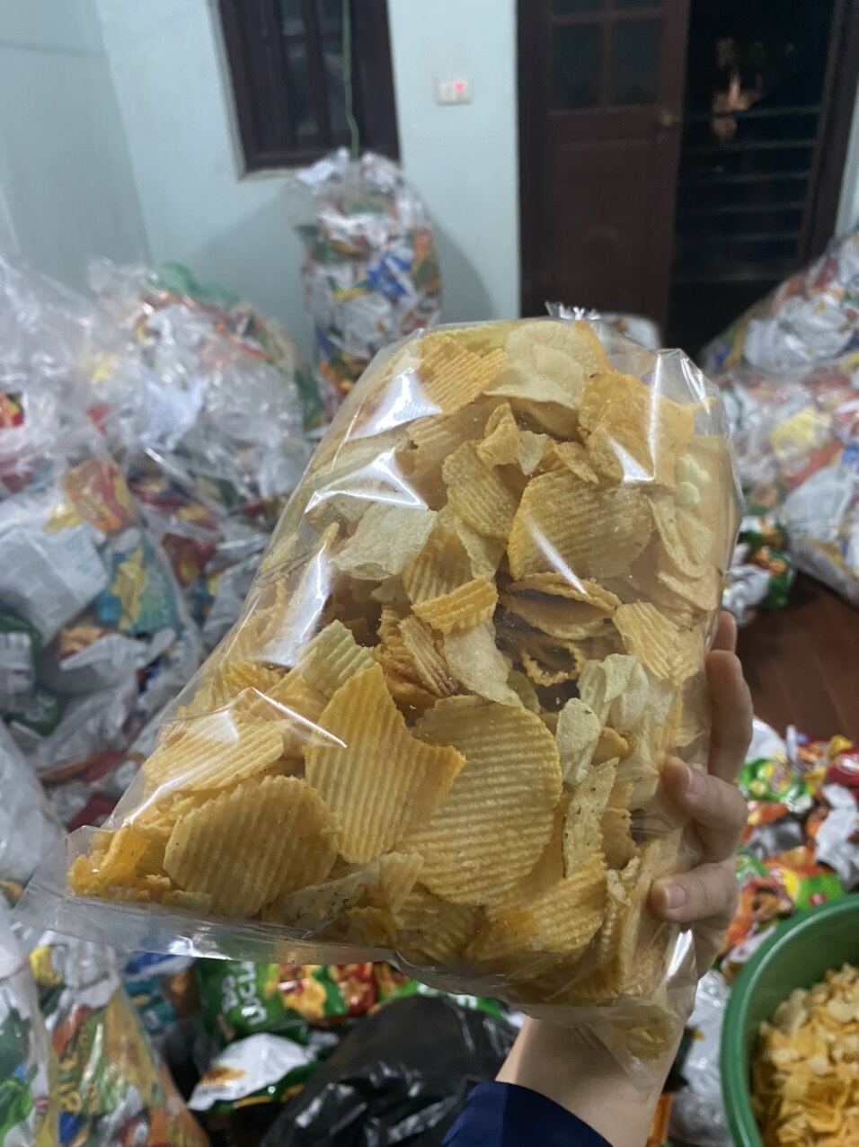 500gr bim bim khoai tây lays thái lan