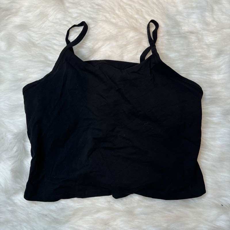 Áo croptop kèm bra nữ