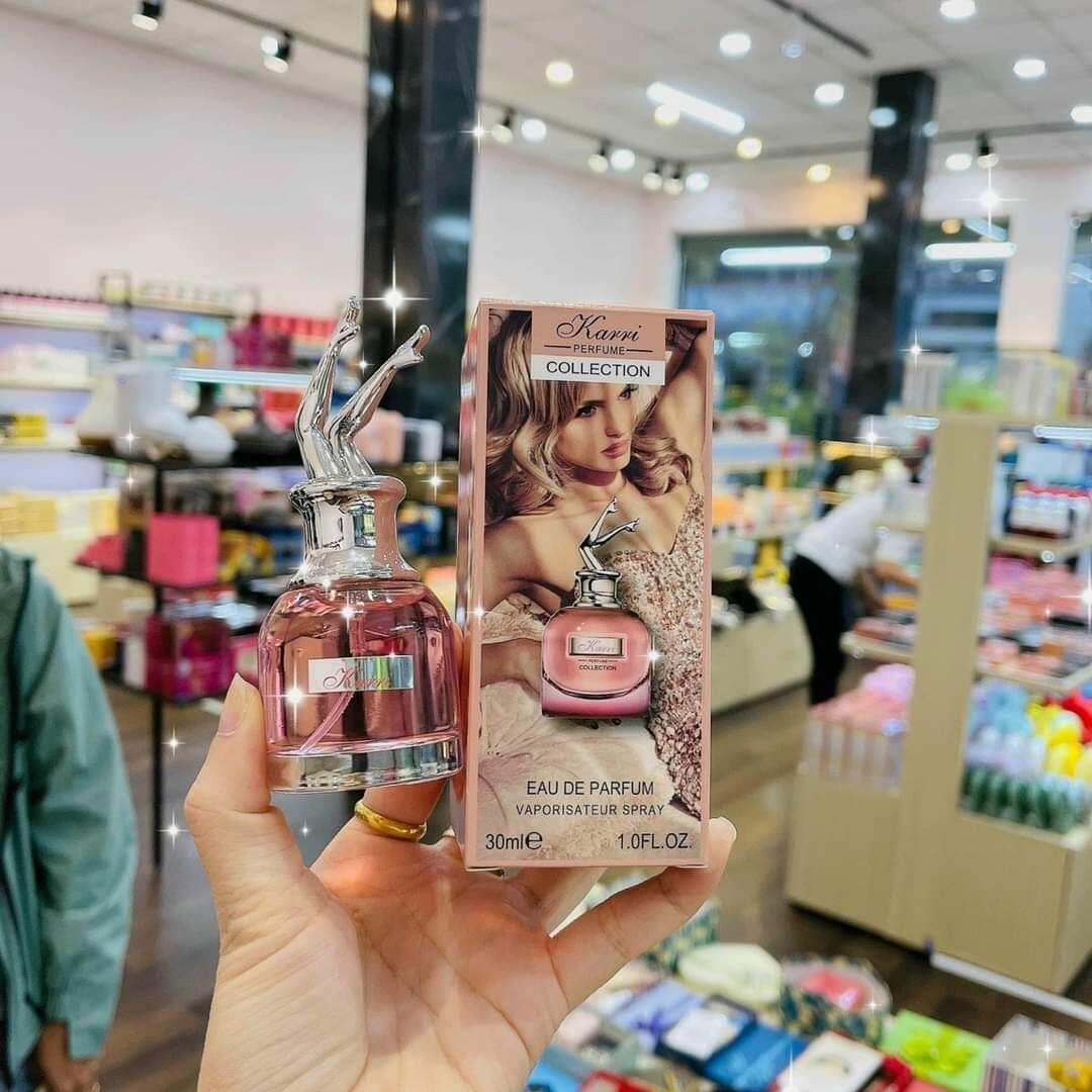 combo  3chai nước hoa chân dài karri 30ml