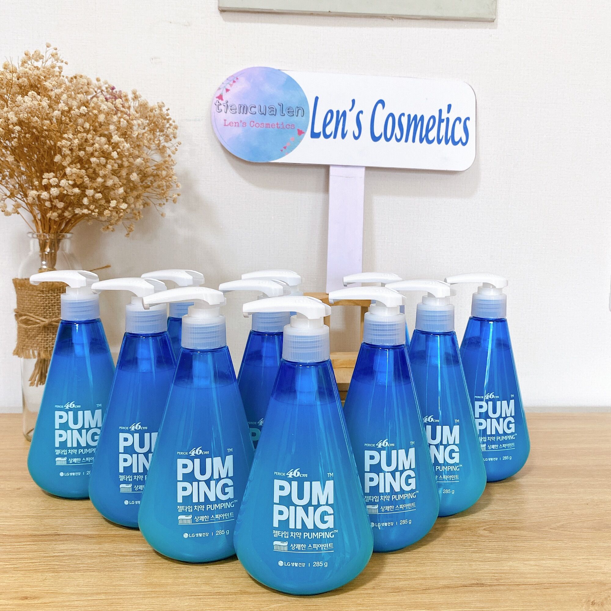 [TẶNG QUÀ ĐƠN TỪ 249K] Kem Đánh Răng Perioe Pumping Cool Mint Hương Bạc Hà 285g