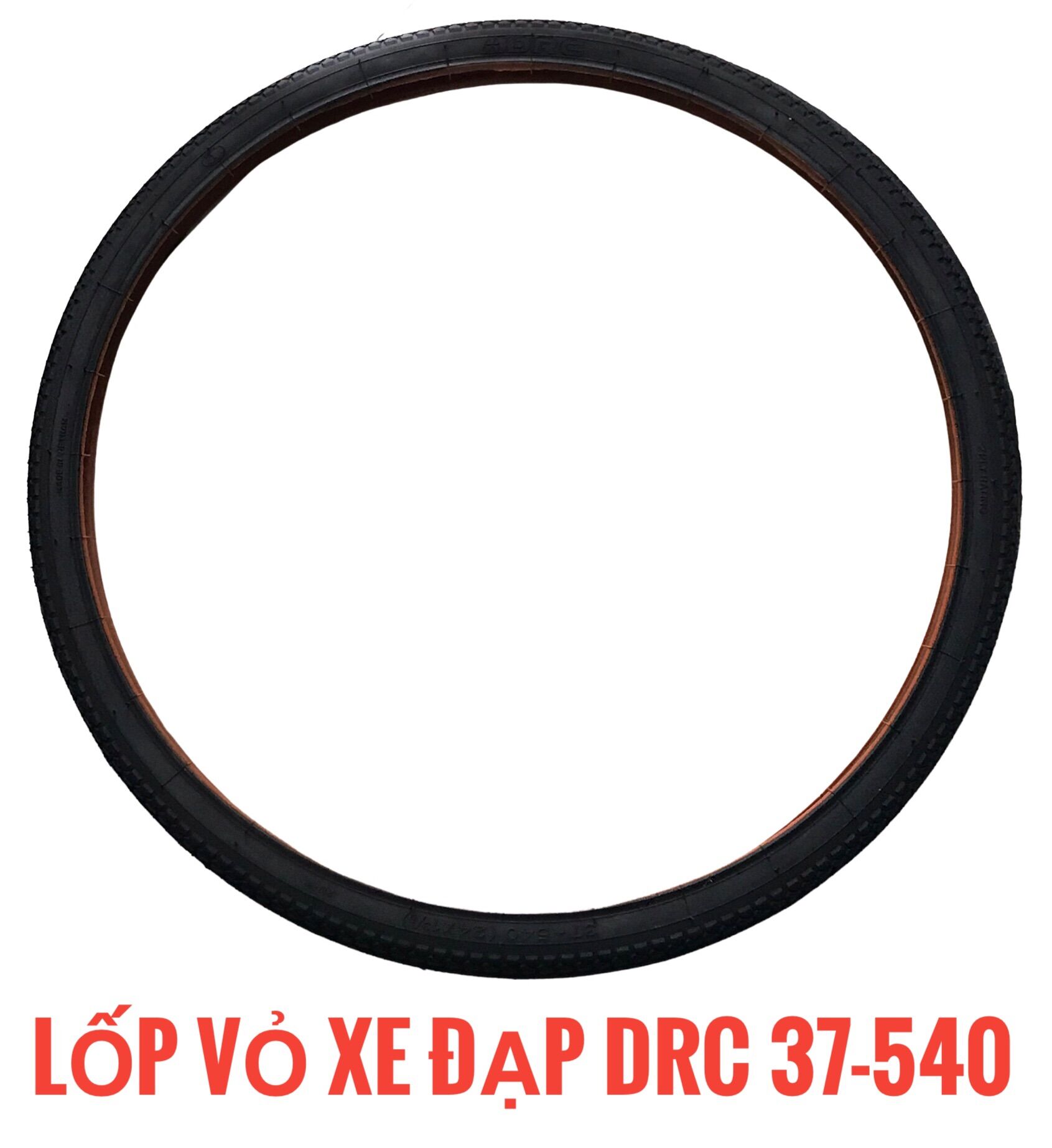Lốp vỏ xe đạp Mini 600 DRC 37-540 (24X1^3/8), chuyên dành cho dòng xe đạp Mini 600, hàng Việt Nam chất lượng cao