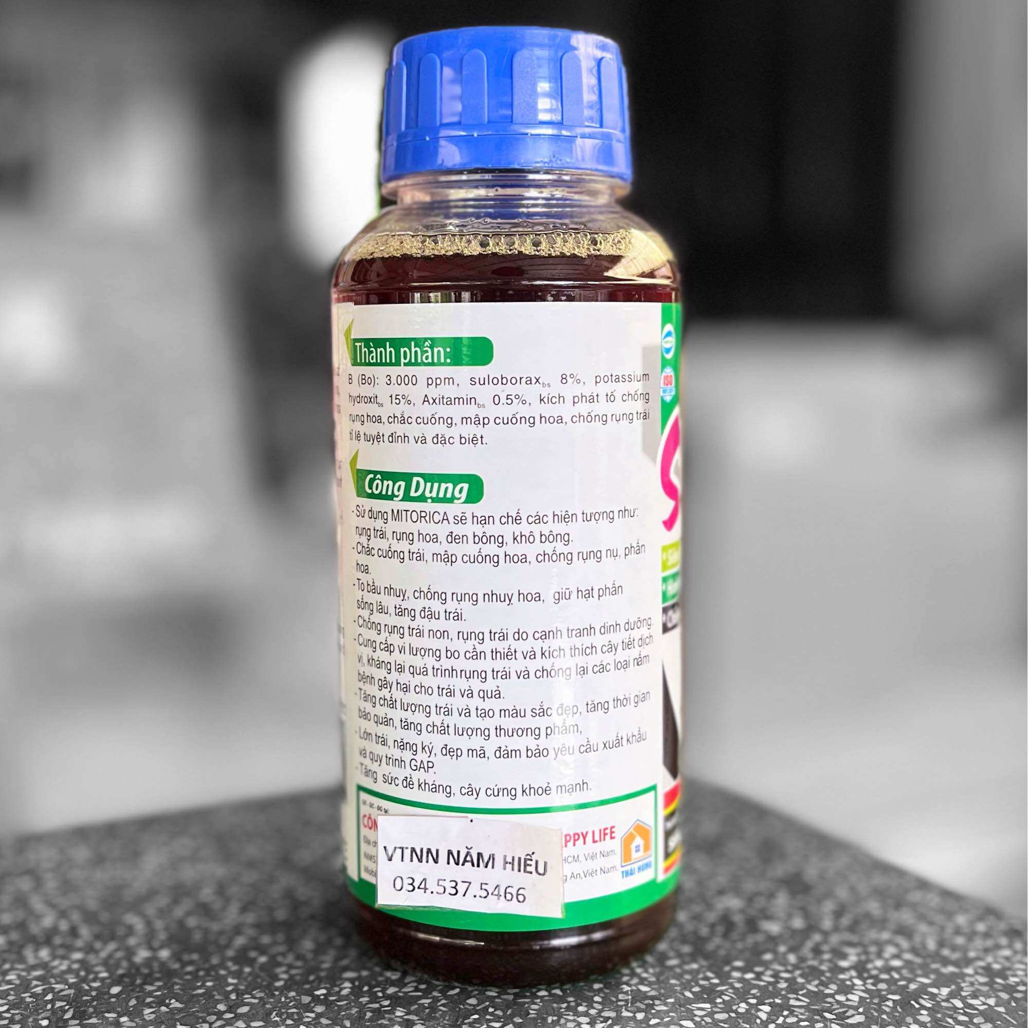 Phân bón lá SIÊU ĐẬU TRÁI MITORICA - 500ml