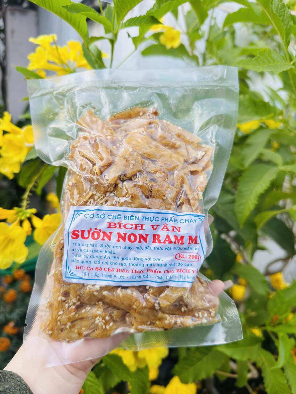 Sườn non chay rim mè 200g