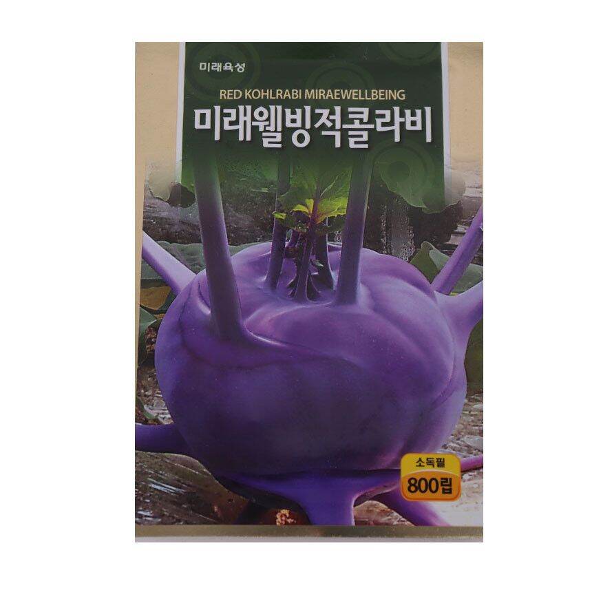 1000Hạt- Hạt Giống Su Hào Tím Hàn Quốc zin