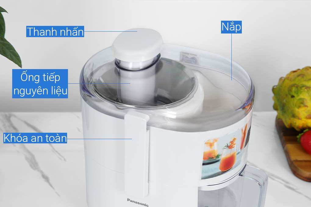 Máy ép trái cây Panasonic MJ-CS100WRA - Hàng chính hãng