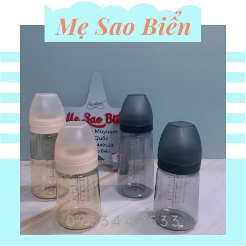 Bình sữa Mother-K 200ml-300ml Basic Series