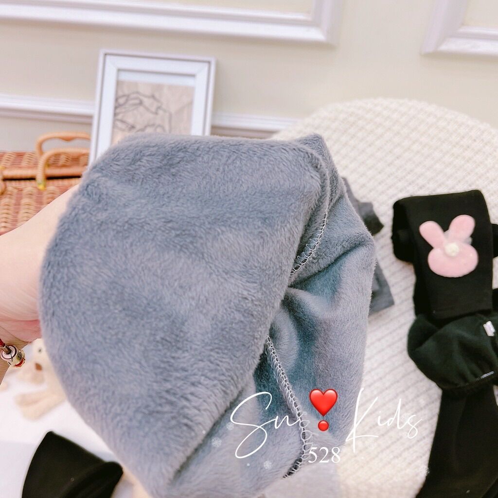 Quần legging lót lông siêu ấm cho bé