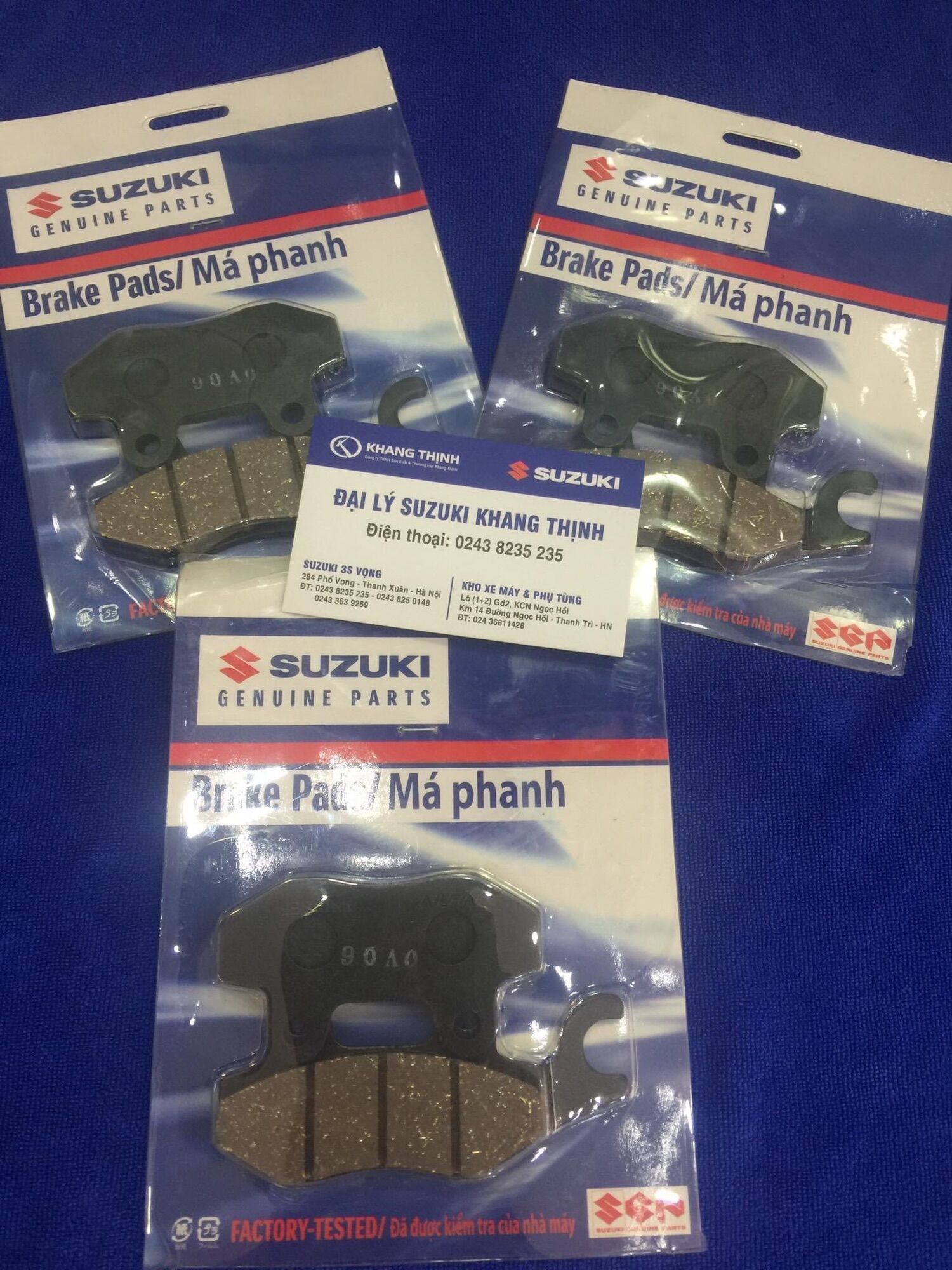 Má Phanh Trước chính hãng Suzuki Axelo,xbike, Viva, Hayate