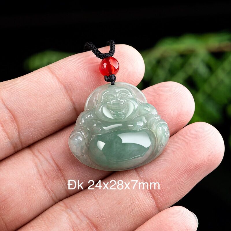 Phật di lạc ngọc cẩn thạch jadeite A