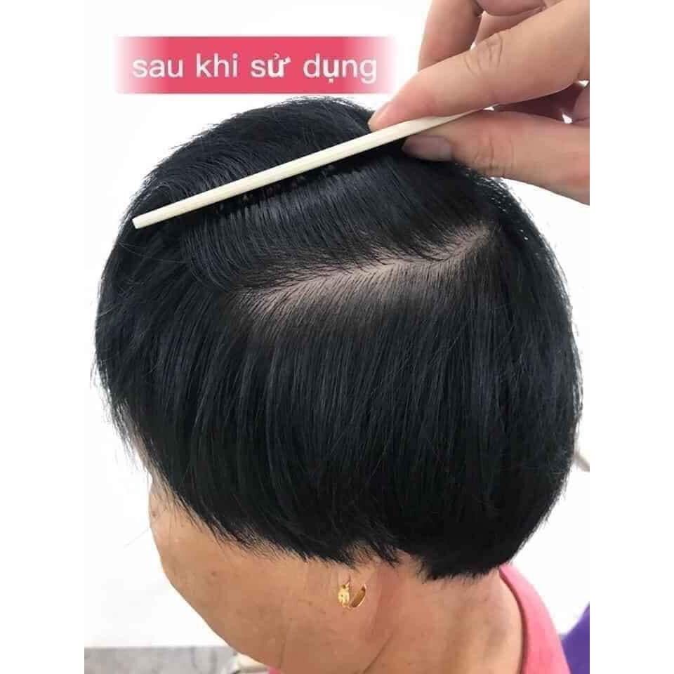 Thuốc nhuộm đen thảo dược linh chi (1 hộp dùng cho 10 lần nhuộm )