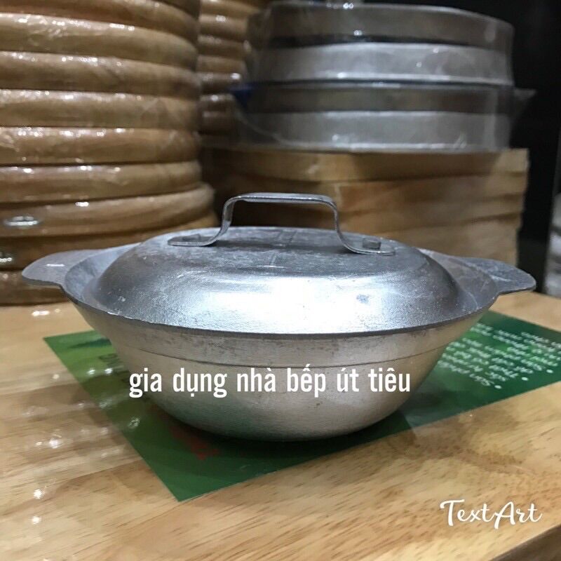 Nồi gang cạn kho thịt cá 4 kích cỡ