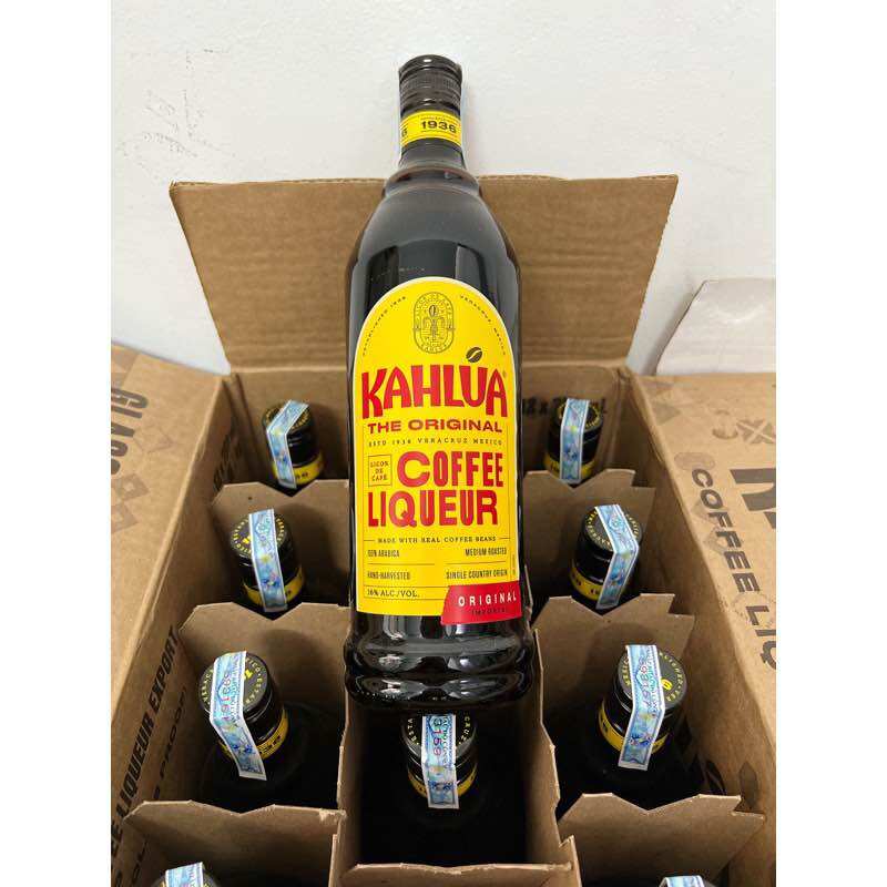 Kahlua hương cà phê nguyên liệu pha chế 750ml