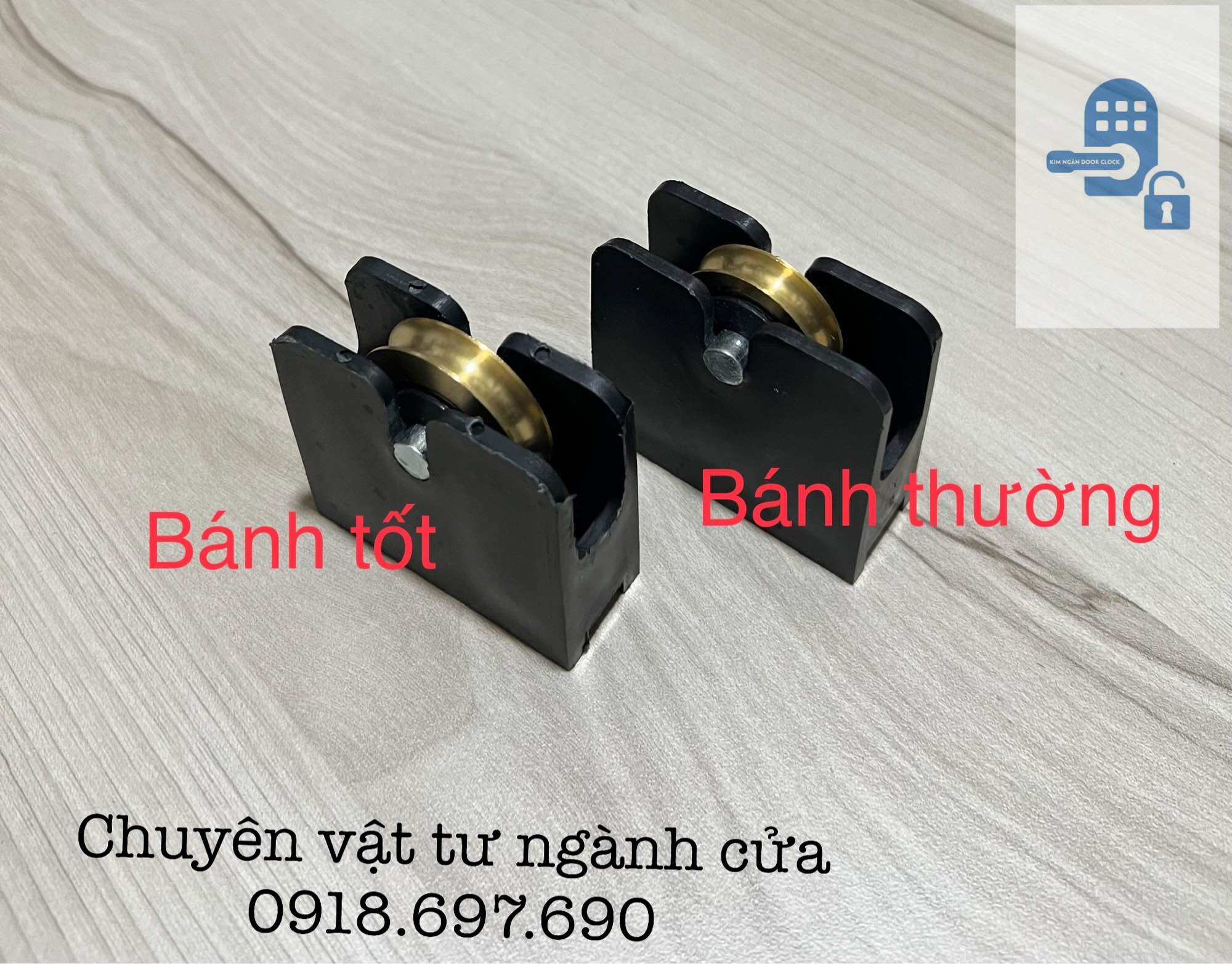 [ 2 cái ] bánh xe thau nhỏ cửa sổ lùa nhôm hệ 700 ( KT 35x45mm)