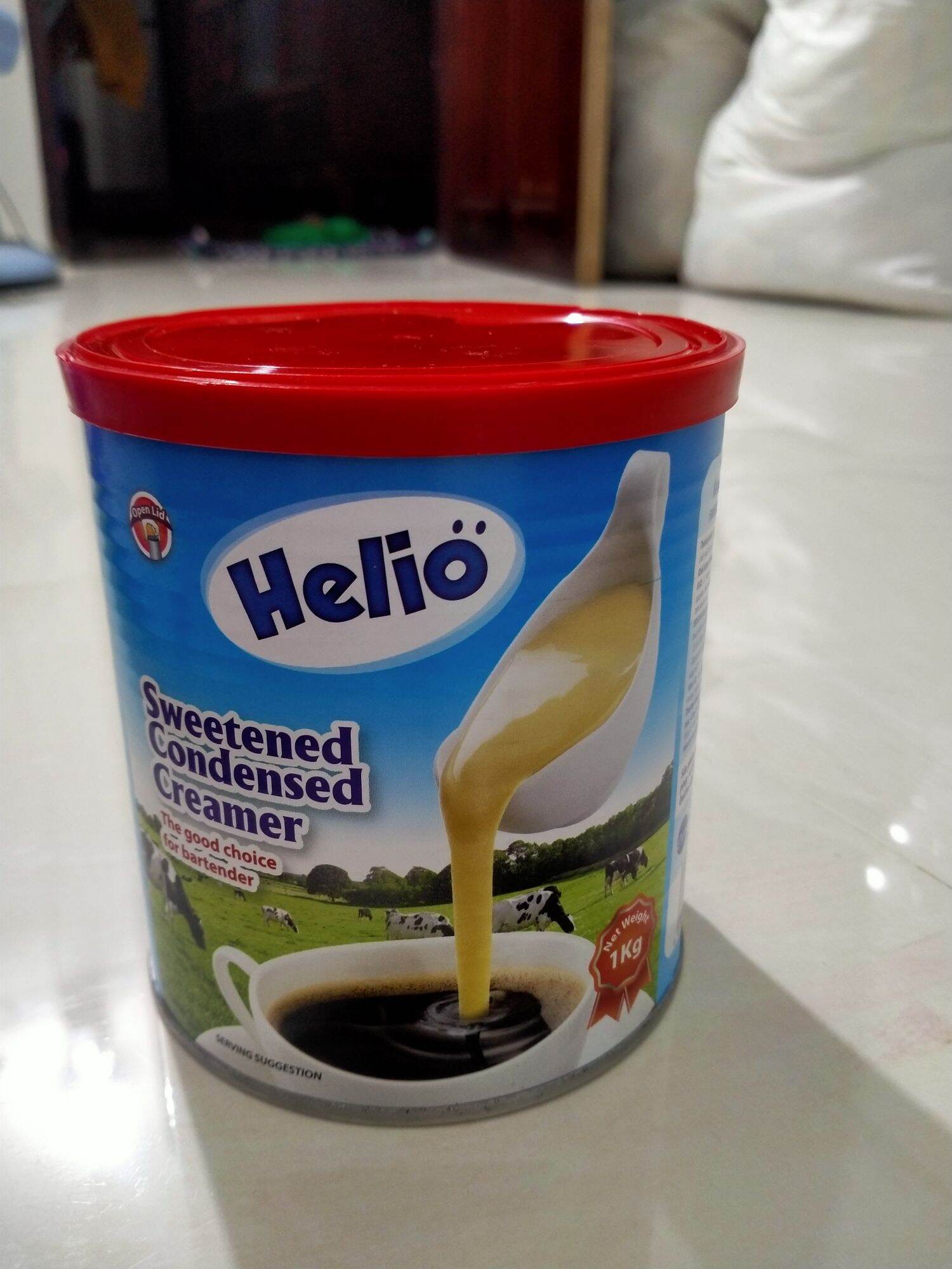 Sữa đặc 1kg có đường Helio sản xuất theo tiêu chuẩn Đức Sweetened Condensed Creamer