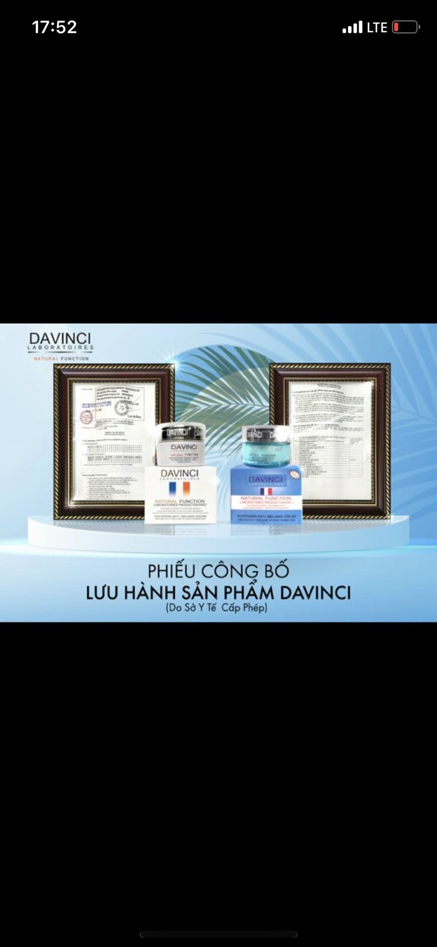 KEM DAVINCI 30G MẪU MỚI [TL]