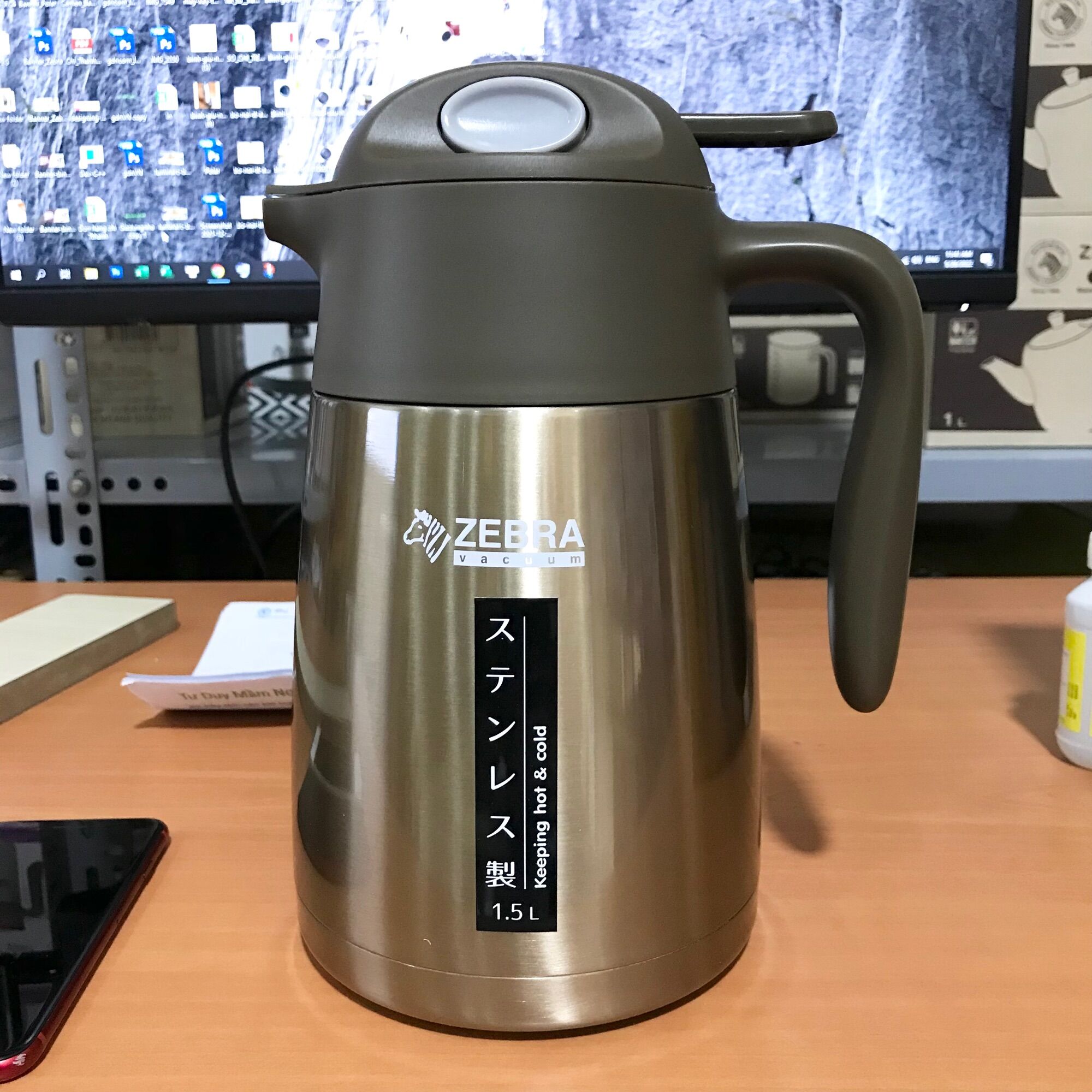Bình giữ nhiệt zebra thái lan 112948 - 112950