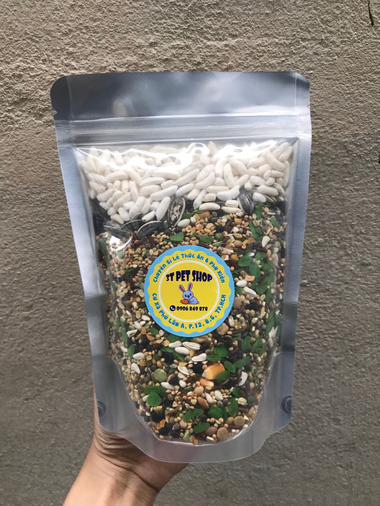 [HCM]Thức ăn nền cho hamster 400gr (ngũ cốc)