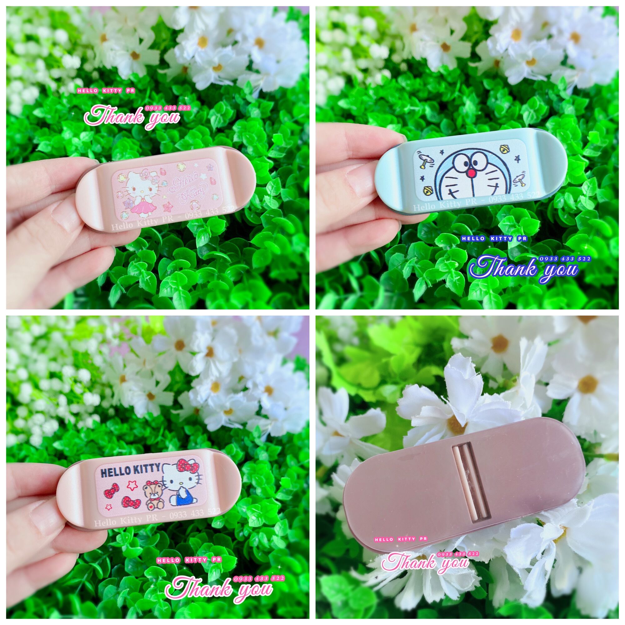 Kẹp giữ phích cắm Hello Kitty - Doremon Doraemon