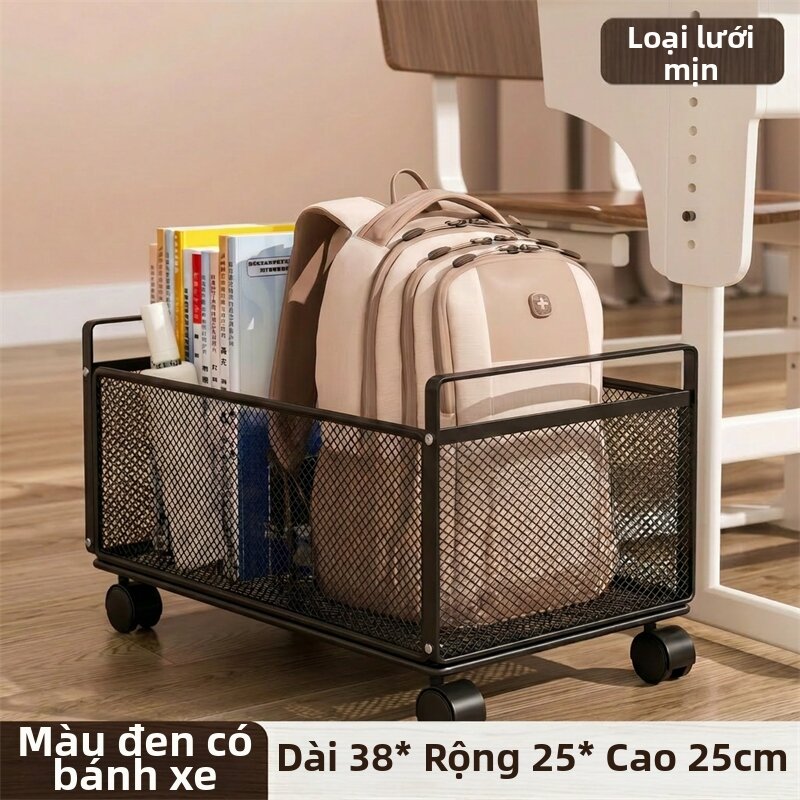 Hộp Đựng Sách Đa Năng Dung Lượng Lớn Có Bánh Xe