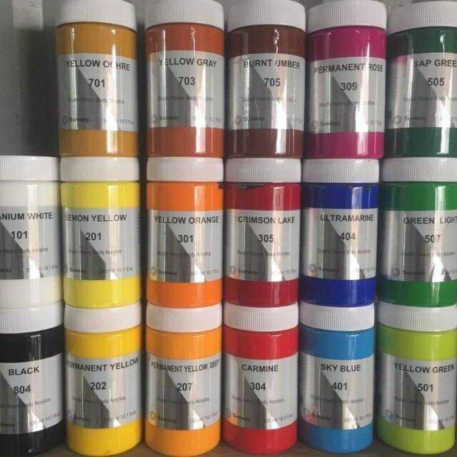 Màu acrylic đài loan 300 ml