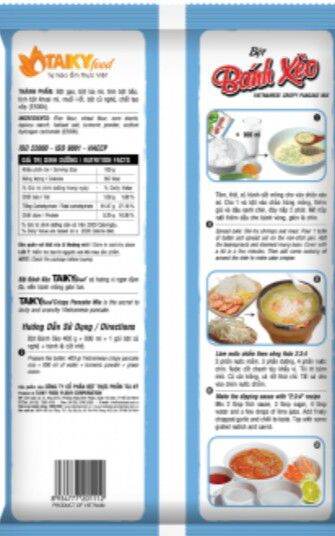 Combo 3 gói bột làm bánh xèo của thương hiệu Nổi tiếng Tài ký,400gr chỉ với 75.000đ