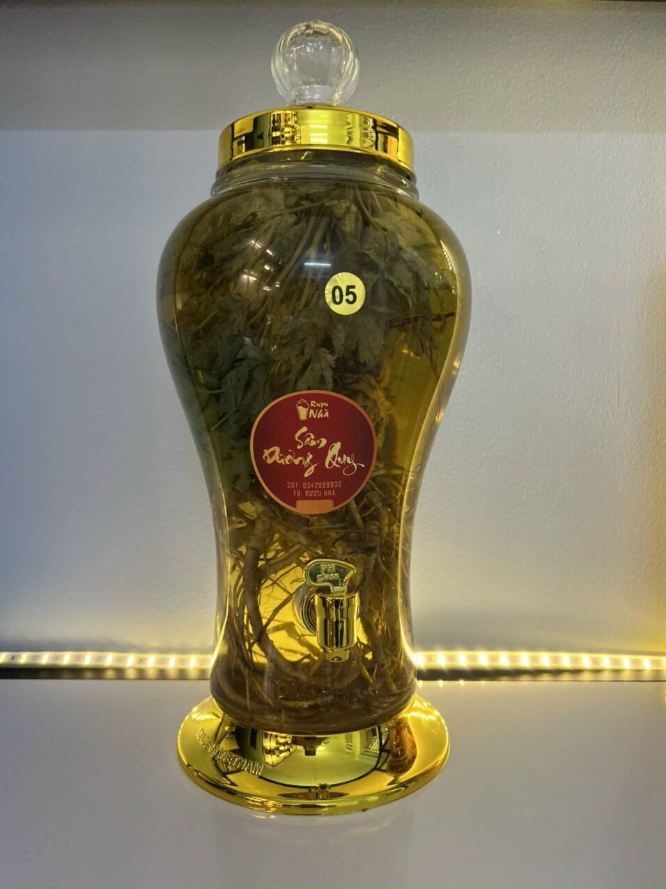 Bình sâm đương quy 5 lít