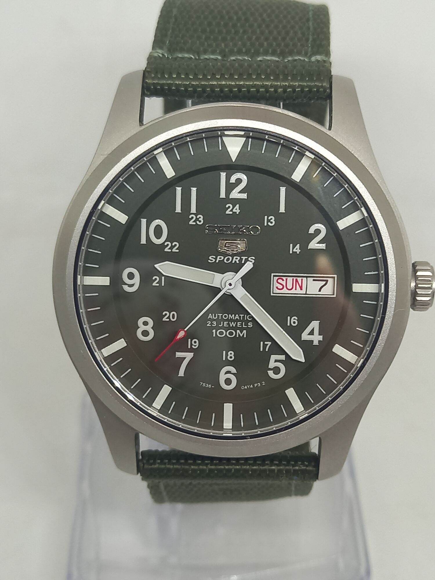 HCM Đồng Hồ Seiko 5 Thể Thao Tự Động Lộ Cơ - New