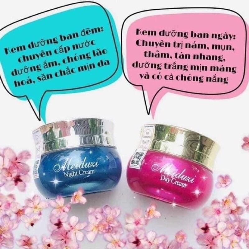 [HCM]Kem Face Meiduzi Chính Hãng ( xanh ban đêm )