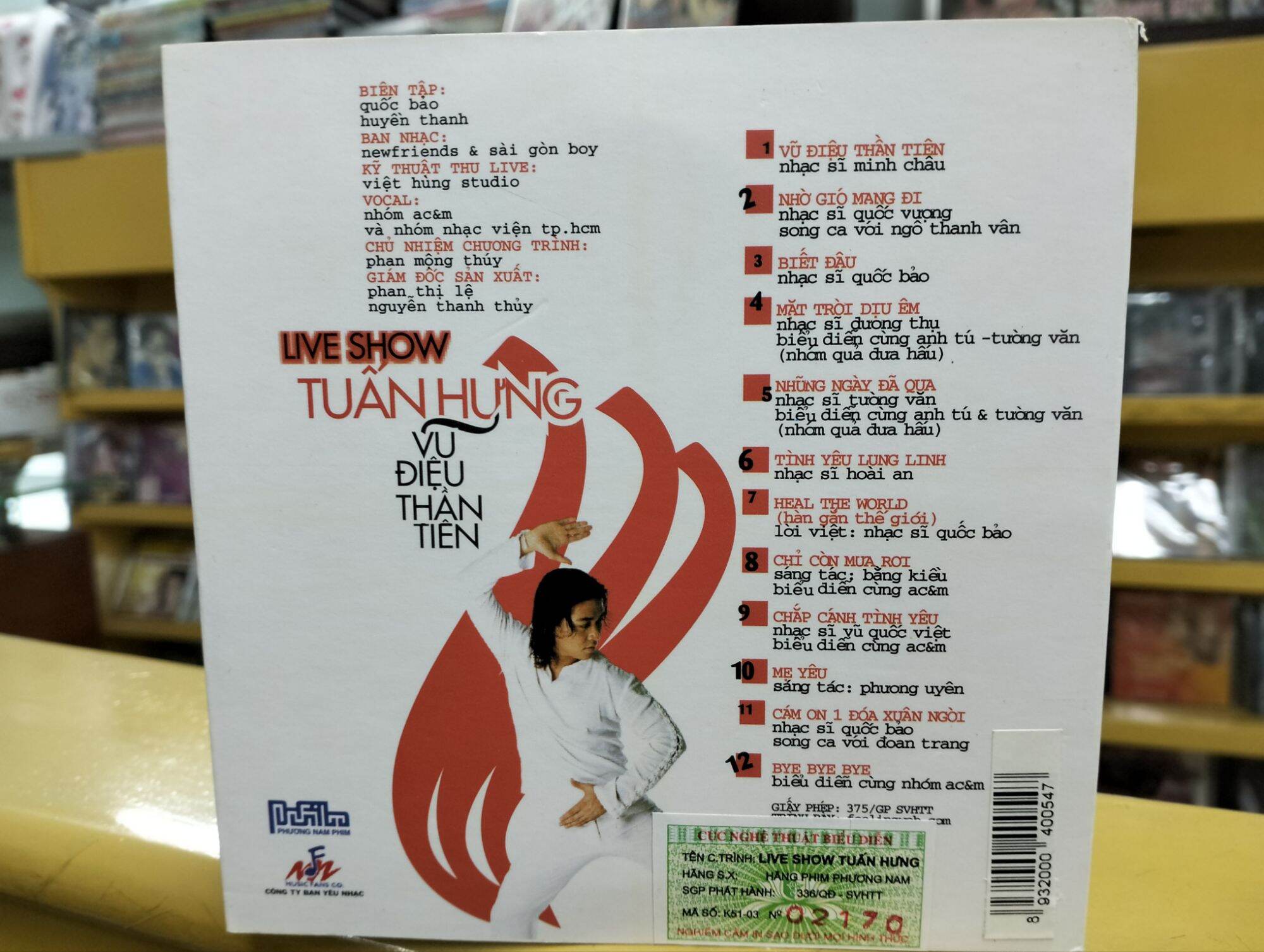 CD Tuấn Hưng - Vũ điệu thần tiên