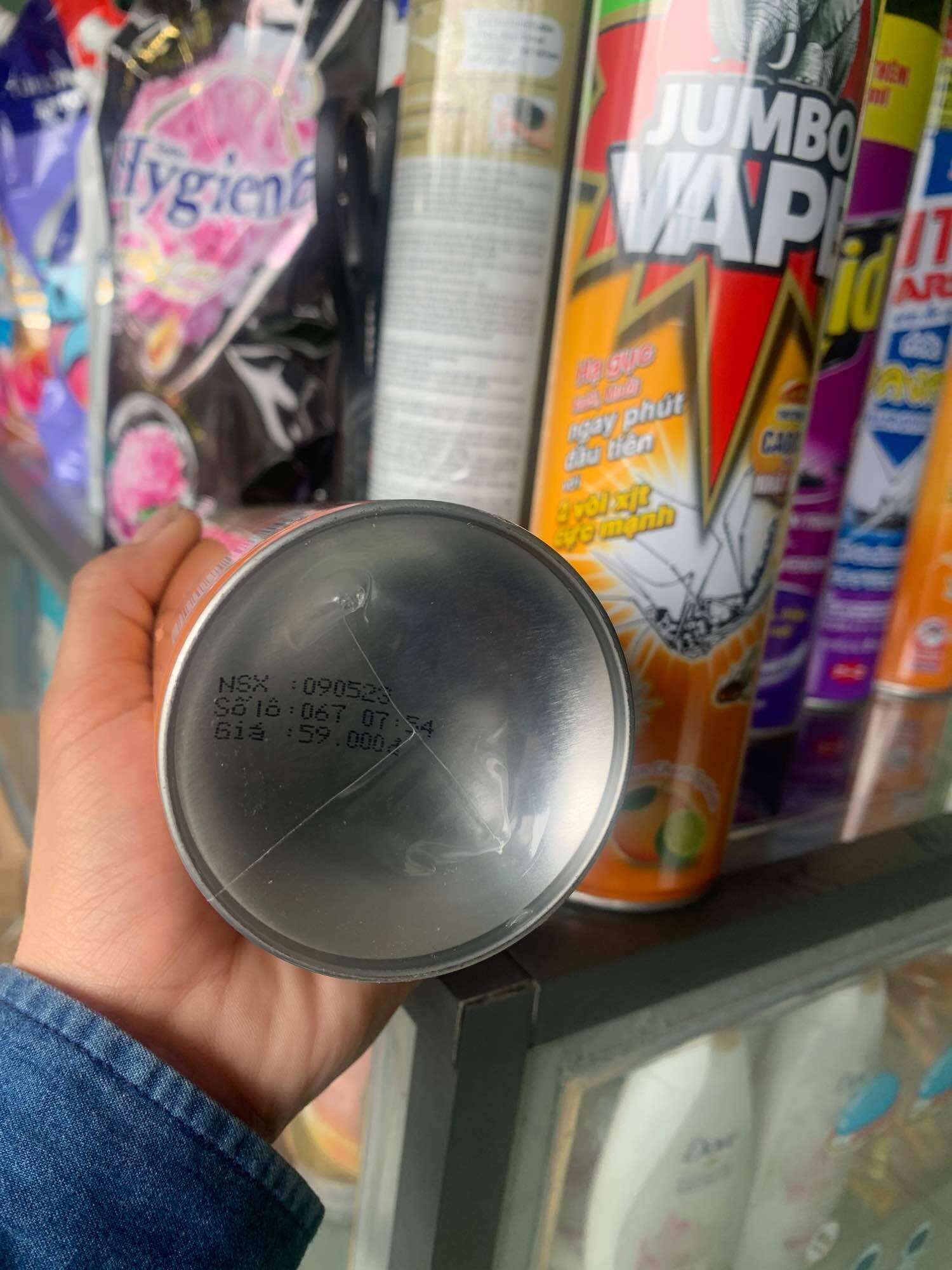 Bình xịt muỗi Jumbo vape chai 600ml