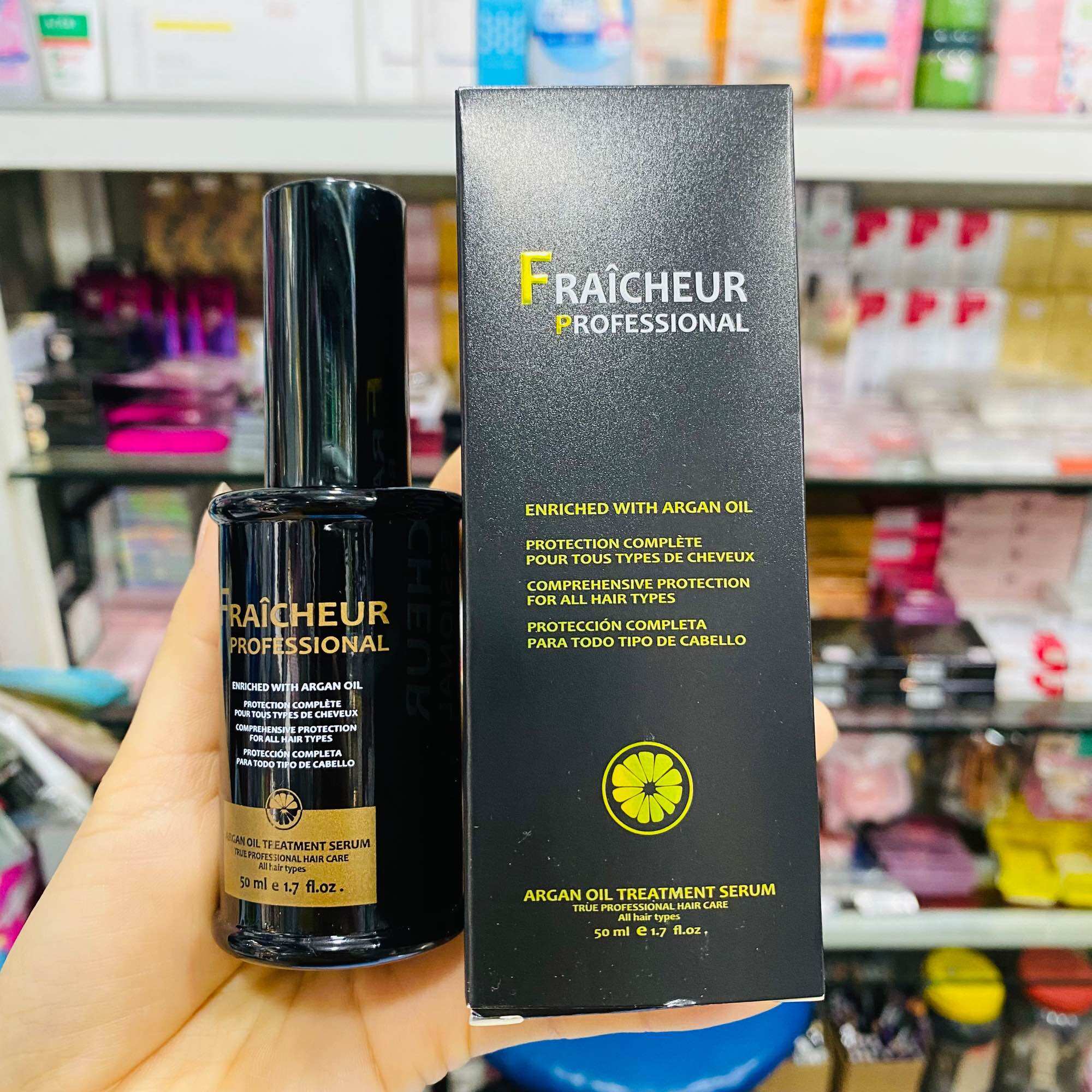 ✅ dầu dưỡng tóc - tinh dầu dưỡng tóc hương nước hoa fraicheur 50ml