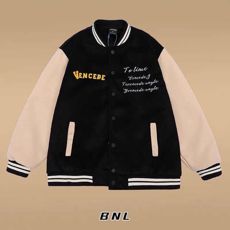 VARSITY JACKET CAO CẤP TYL DẠ CHỮ VEN